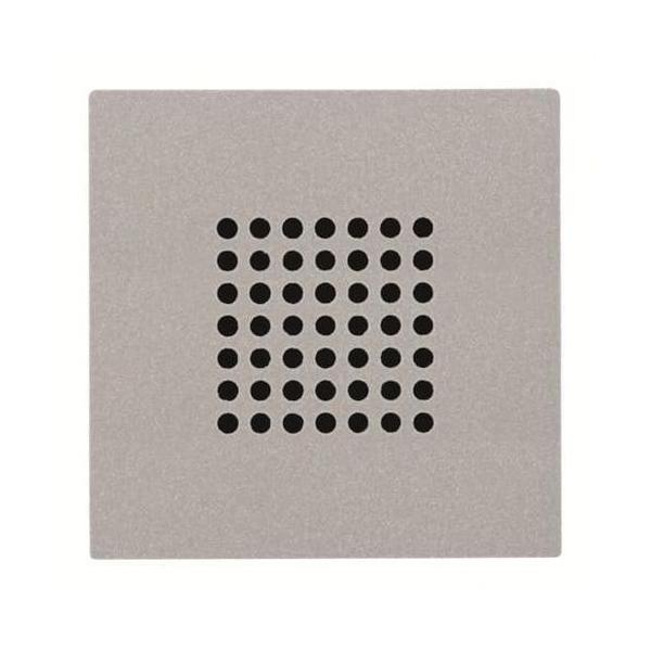 TAPA ALTAVOZ 2" ZENIT PLATA