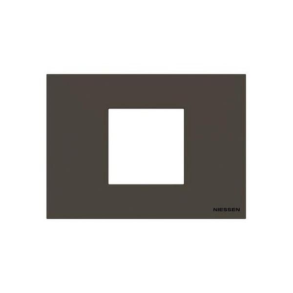 MARCO DE 2 MÓDULOS PARA CAJA AMERICANA ZENIT ANTRACITA