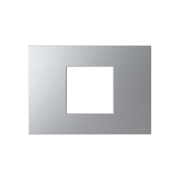 MARCO DE 2 MÓDULOS PARA CAJA AMERICANA ZENIT PLATA