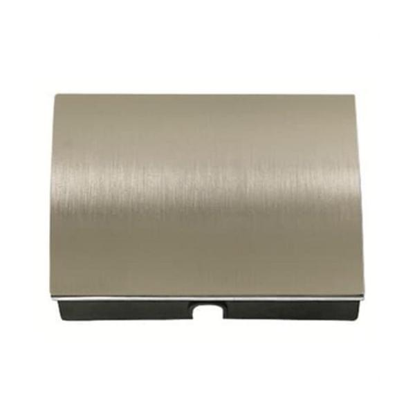 TAPA SALIDA CABLE / PULSADOR TIRADOR OLAS ACERO PULIDO