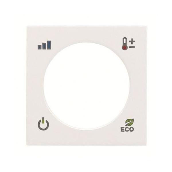 TAPA TERMOSTATO ZENIT KNX BLANCO