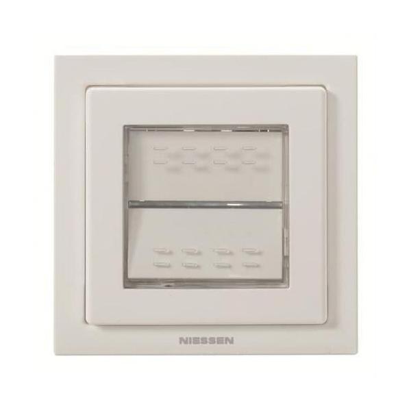 PULSADOR IP55 EMPOTRAR ZENIT BLANCO