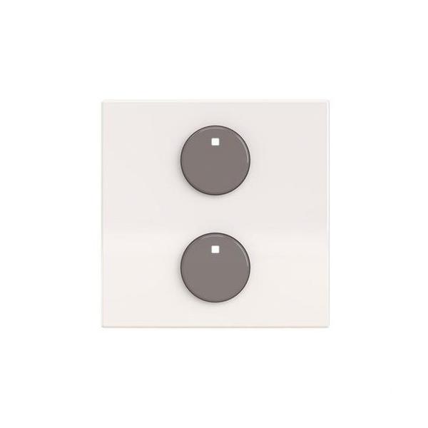 TAPA SENSOR F@H ZENIT 1/2 CANALES BLANCO