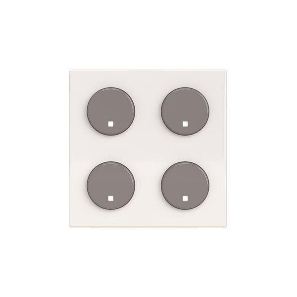 TAPA SENSOR FREE@HOME 2/4 CANALES BLANCO