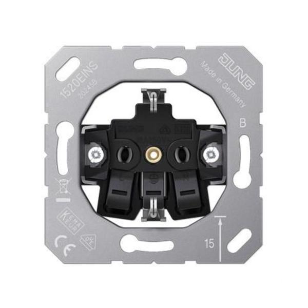 BASE ENCHUFE CON TOMA TIERRA SIN CAZOLETA AUTOMÁTICA