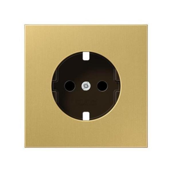 CAZOLETA PARA BASE ENCHUFE SCHUKO® LATÓN CLASSIC