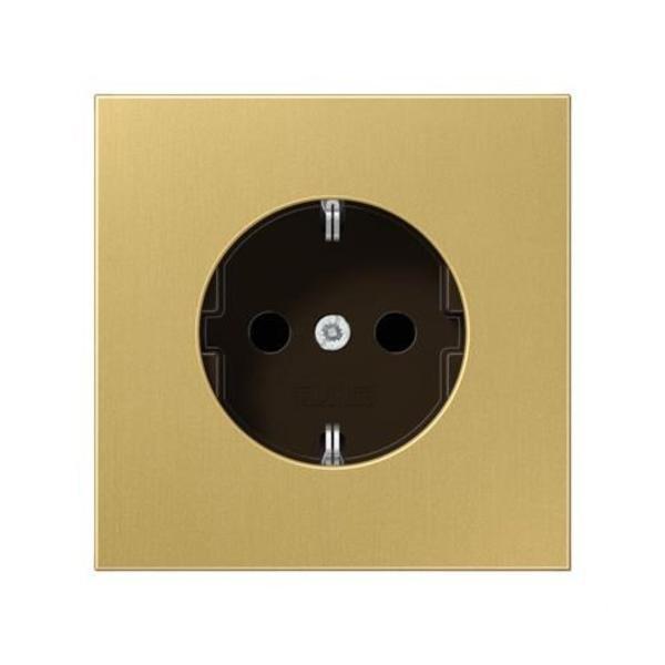 BASE ENCHUFE SCHUKO® 10-16A 250V LATÓN CLASSIC