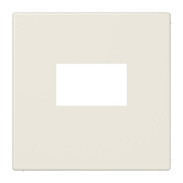 PLACA TOMA USB LS BLANCO MARFIL