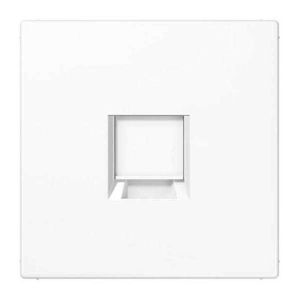 PLACA MODULAR JACK 1 TOMA LS BLANCO ALPINO