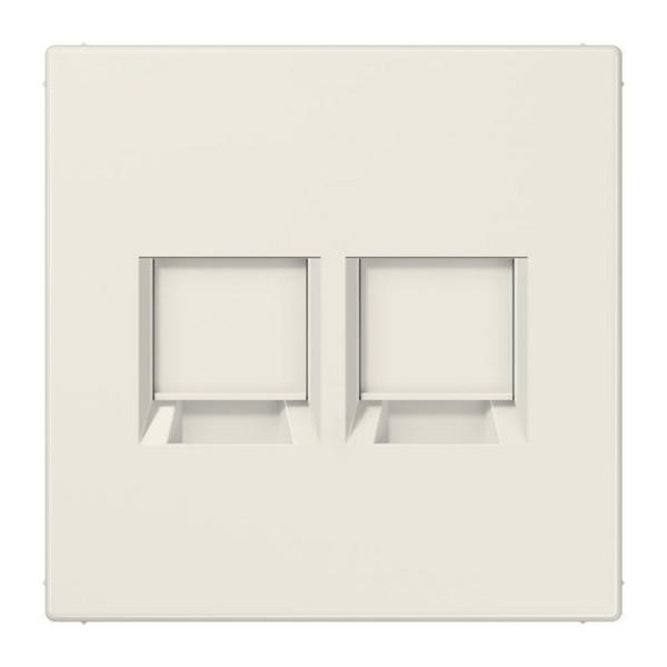 PLACA MODULAR JACK 2 TOMAS LS1969-25WE LS BLANCO