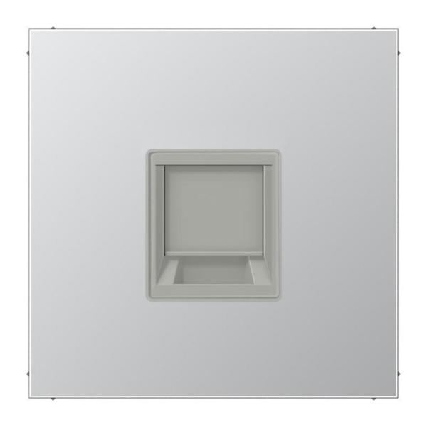 PLACA MODULAR JACK-RADIALL 1 TOMA AL1969-1WE LS ALUMINIO