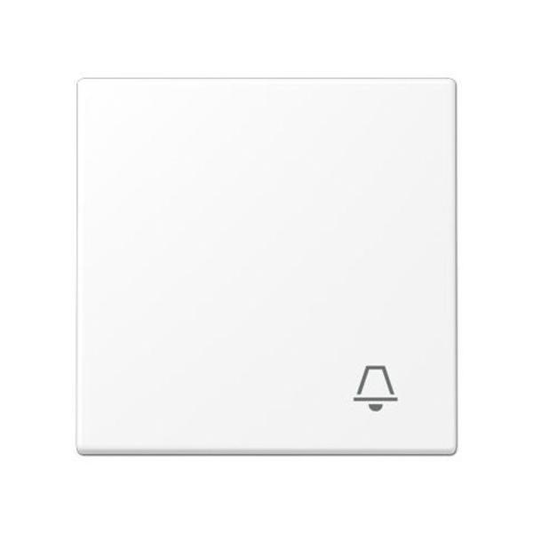 TECLA SÍMBOLO TIMBRE SERIE LS BLANCO ALPINO LACADO MATE