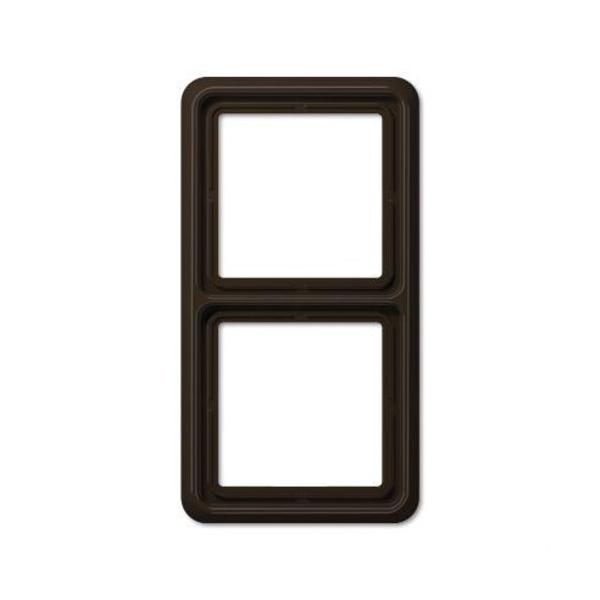 MARCO 2 ELEMENTOS MARRÓN