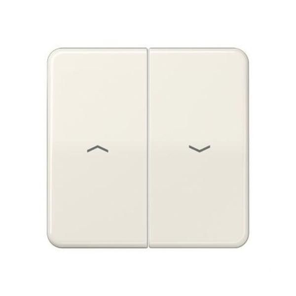 TECLA PARA INTERRUPTOR PULSADOR PERSIANA BLANCO MARFIL