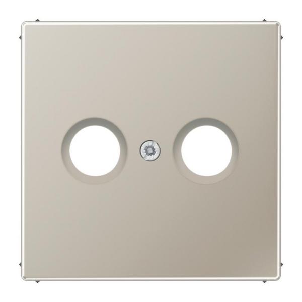 PLACA TELEVISIÓN SERIE ACERO