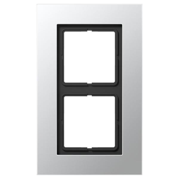 MARCO EMBELLECEDOR DOBLE 115x186mm ALUMINIO