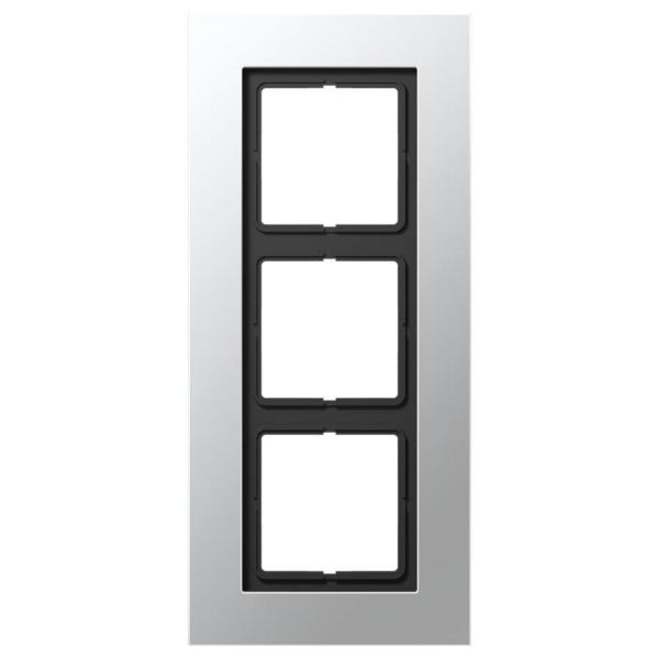 MARCO EMBELLECEDOR TRIPLE 115x257mm ALUMINIO