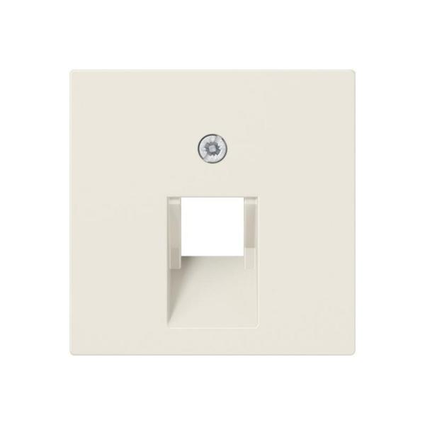 PLACA CENTRAL 1 TOMA TELÉFONO UAE AS500 BLANCO MARFIL