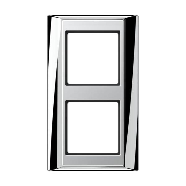 MARCO EMBELLECEDOR CROMADO ALUMINIO DOBLE 93x160mm