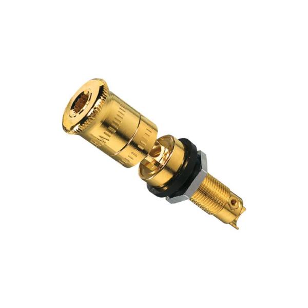 TOMA PARA ALTAVOZ HIGH-END ANILLA NEGRA