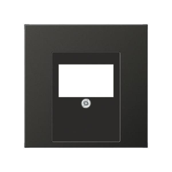 PLACA PARA MÓDULO COMUNICACIÓN KNX/EIB-USB ANTRACITA