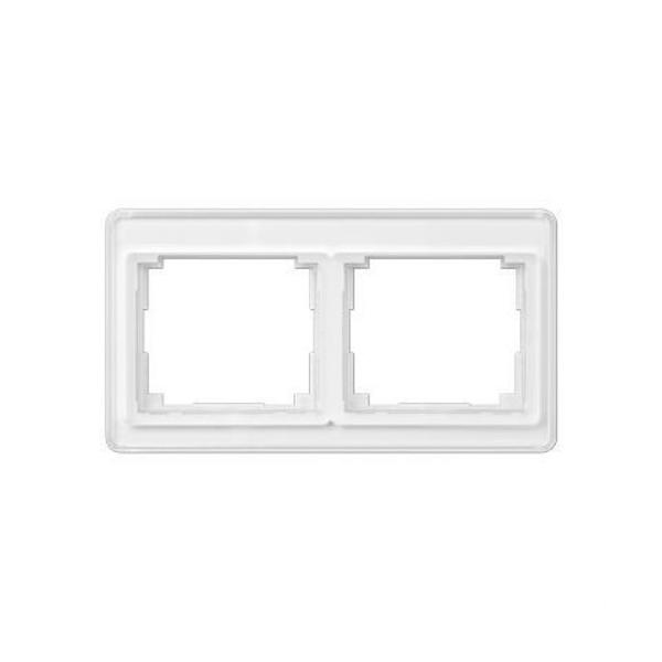 MARCO DOBLE HORIZONTAL BLANCO ALPINO