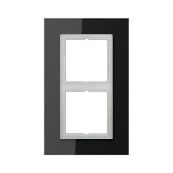 MARCO EMBELLECEDOR DOBLE LS PLUS NEGRO