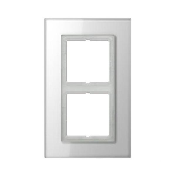 MARCO EMBELLECEDOR DOBLE LS PLUS BLANCO ALPINO