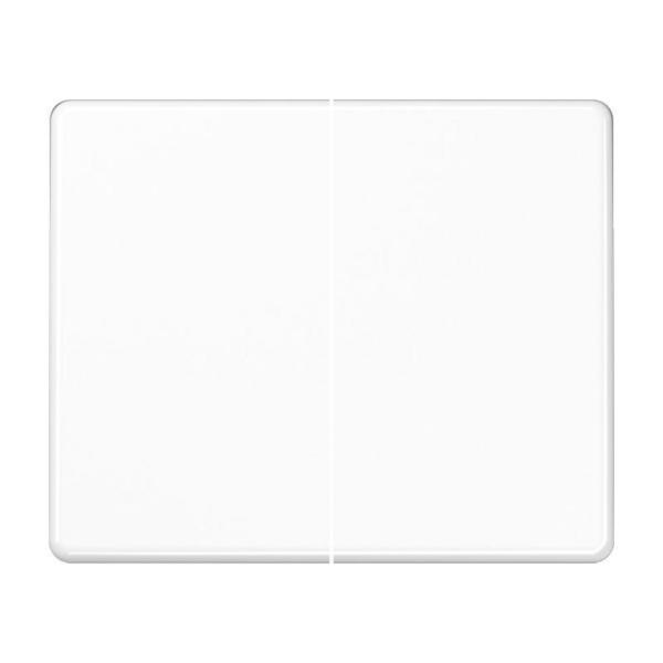 TECLA DOBLE BASCULANTE BLANCO ALPINO