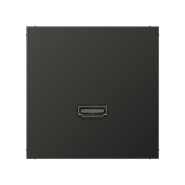 PLACA HDMI ALUMINIO LACADO PARA SERIE LS