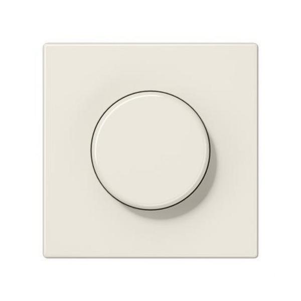 PLACA REGULADOR BOTÓN BLANCO MARFIL