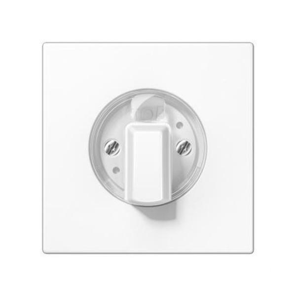 PLACA CENTRAL INTERRUPTOR BLANCO ALPINO