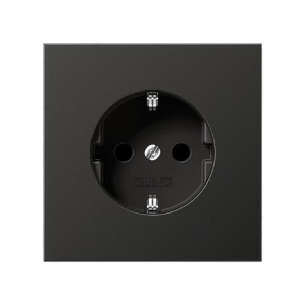 BASE ENCHUFE PROTECCIÓN NIÑOS ANTRACITA