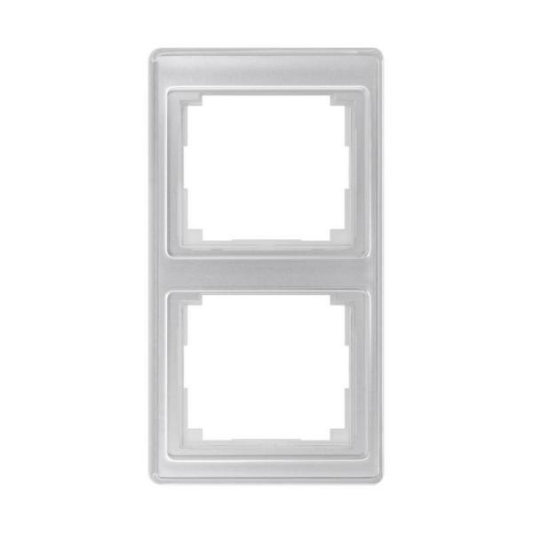 MARCO DOBLE VERTICAL PLATA