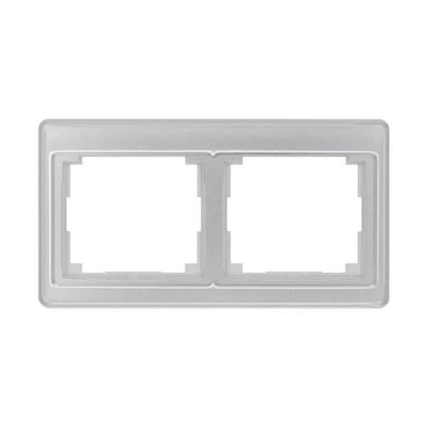 MARCO DOBLE HORIZONTAL PLATA