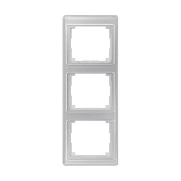 MARCO TRIPLE VERTICAL PLATA