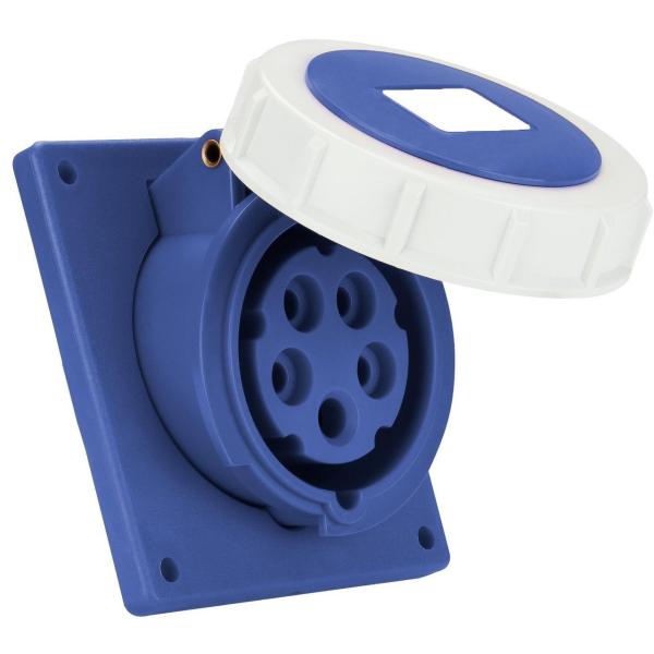 BASE TRASCUADRO INCLINADA 2P+TT 63A 230V IP67