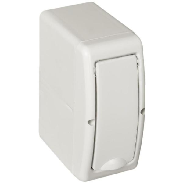 CAJA DE DISTRIBUCIÓN DE SUPERFICIE DE 2 ELEMENTOS 60x129x62mm COLOR BLANCO