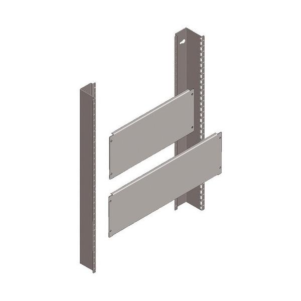 PLACA MONTAJE 600mm 2 MÓDULO