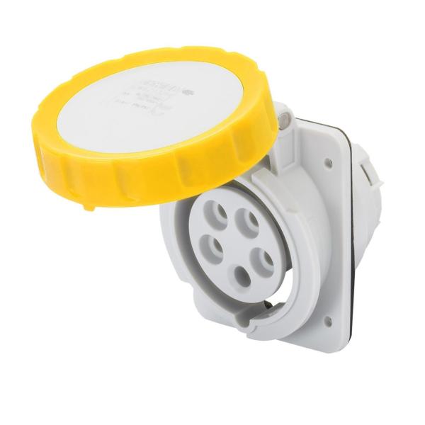 BASE FJA.EMP.10° CONEXIONADO TORN.3P+N+T 16A 100-130V 50-60Hz 4h AM.IP66/67