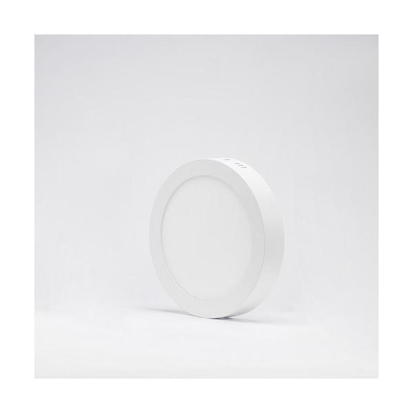 ARO ULTRAFINO DE LEDS 18W REDONDO DE SUPERFICIE BLANCO FRO BLANCO