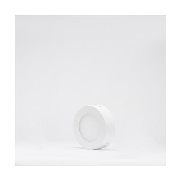 ARO ULTRAFINO DE LEDS 9W REDONDO DE SUPERFICIE BLANCO FRO BLANCO