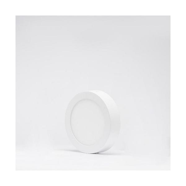 ARO ULTRAFINO DE LEDS 12W REDONDO DE SUPERFICIE BLANCO FRO BLANCO