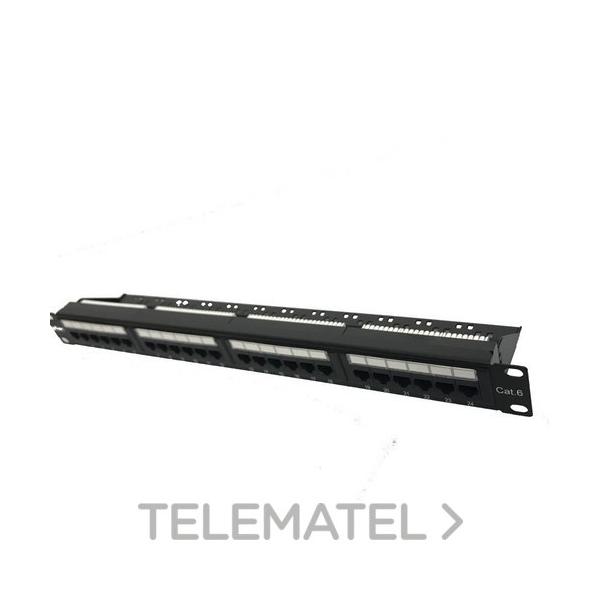 PANEL 19" 24 RJ45 UTP C-6 T568A/B EKO