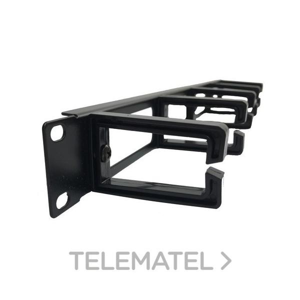 PANEL 19" PASACABLE 5 ANILLAS PERFIBRA ÓPTICARADO