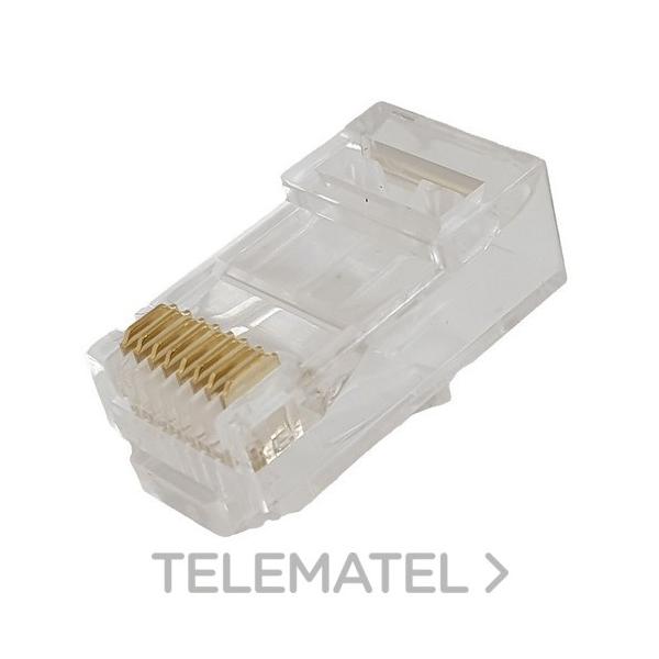 CONECTOR RJ45 M UTP FLEXIBLE C-6 A