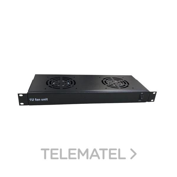 UNIDAD VENTILACIÓN 19" 2 VENTILADORES