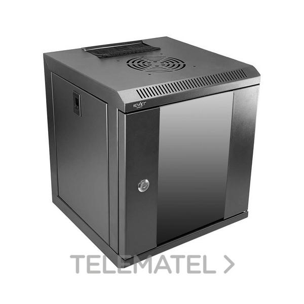 RACK 10" PARED 6Ux312x300mm INCLUYE BANDEJA + PANEL 12 PUERTOS VACÍO