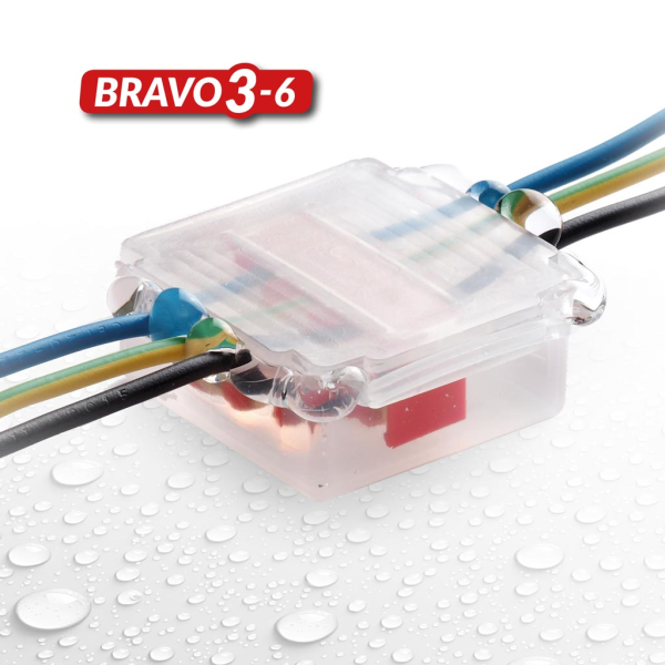 Gel Box Conect BRAVO 3-6 (53x49x22) - blister 1 ud