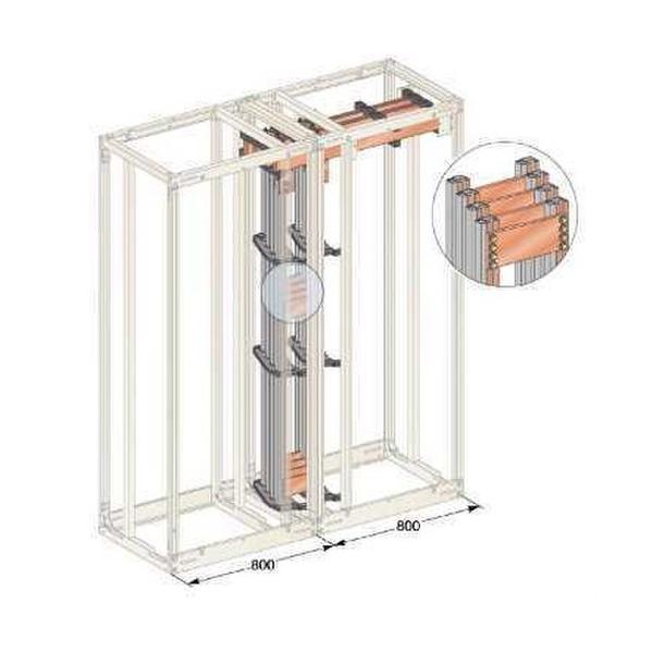SOPORTE VERTICAL HASTA 65kA/1s LINERGY LGY